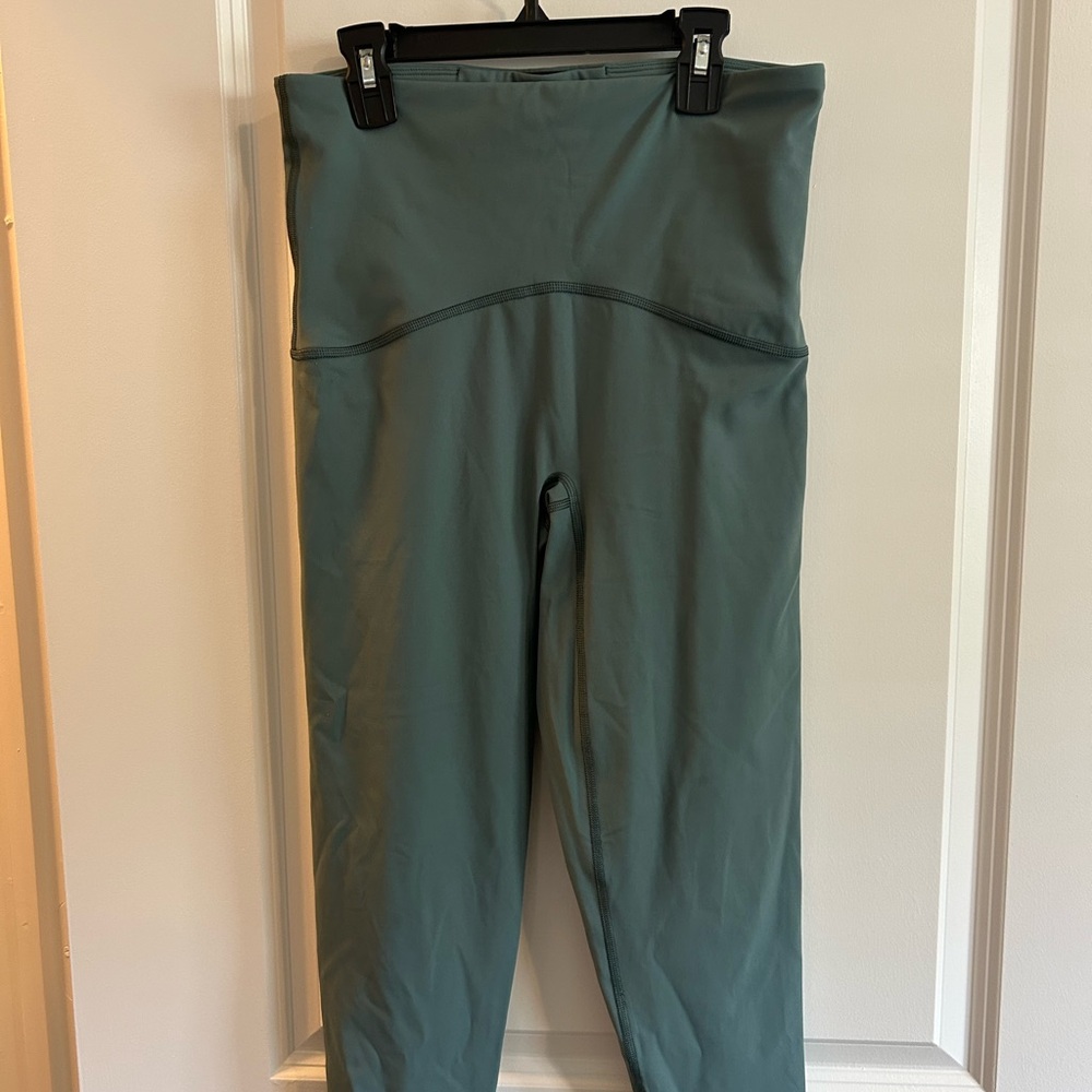 SPANX Teal High-Rise Leggings